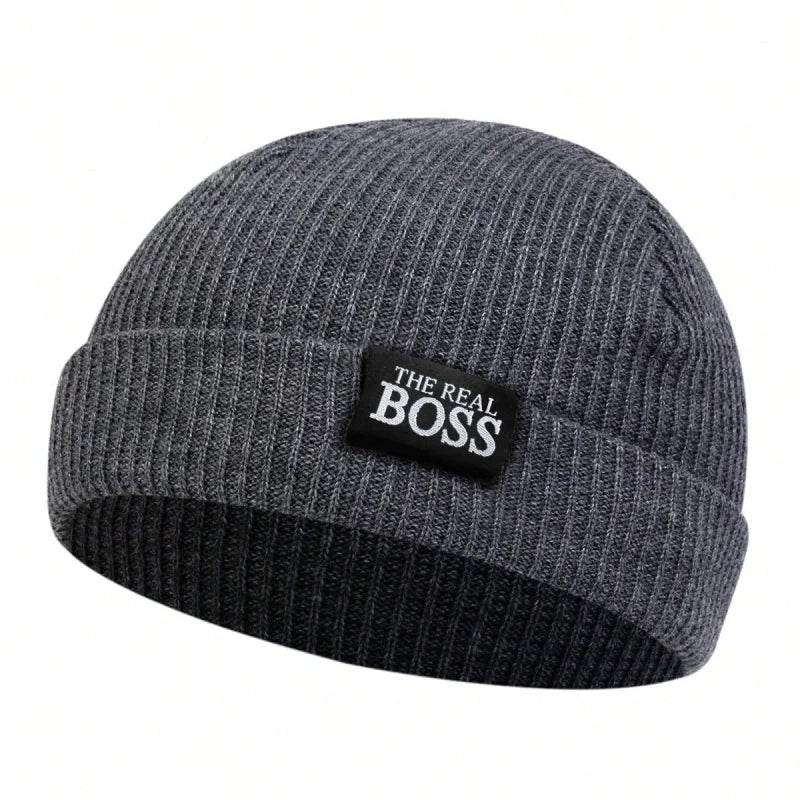 Bonnets unisexe avec étiquette de plusieurs sortes, chapeau chaud d'hiver, bonnet pour femmes et hommes.
