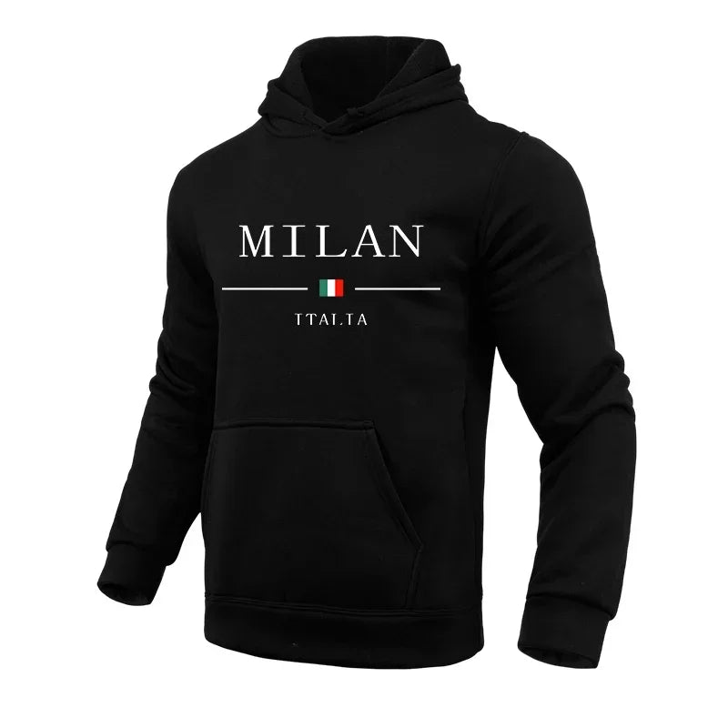 Sweat haute qualité survêtement automne hiver, Milan, vêtements de sport décontractés sweats à capuche .