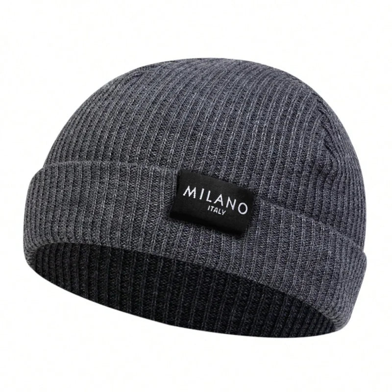 Bonnets unisexe avec étiquette de plusieurs sortes, chapeau chaud d'hiver, bonnet pour femmes et hommes.
