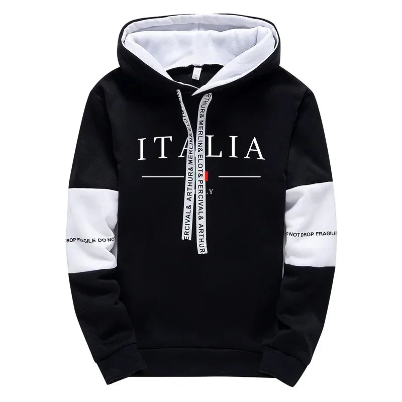 2025 nouveauté sweats à capuche mode Milano imprimé, toutes saisons, quotidien, sport, décontracté, pull Streetwear.