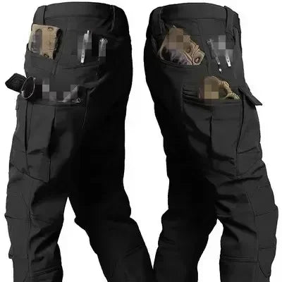 Pantalon tactique imperméable et chaud hiver coque souple spécial tactique