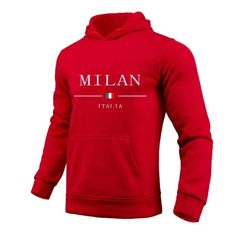 Sweat haute qualité survêtement automne hiver, Milan, vêtements de sport décontractés sweats à capuche .
