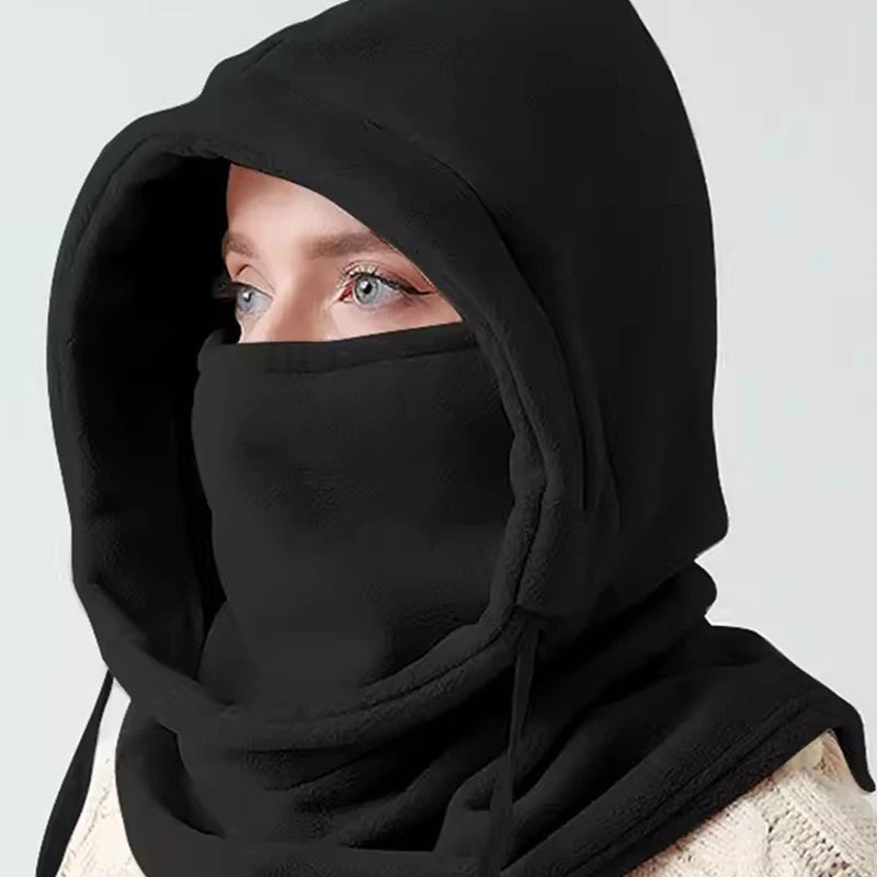 Cache-cou thermique d'hiver, cagoule polaire d'extérieur, écharpe, masque de ski, bonnet coupe-vent, garde au chaud
