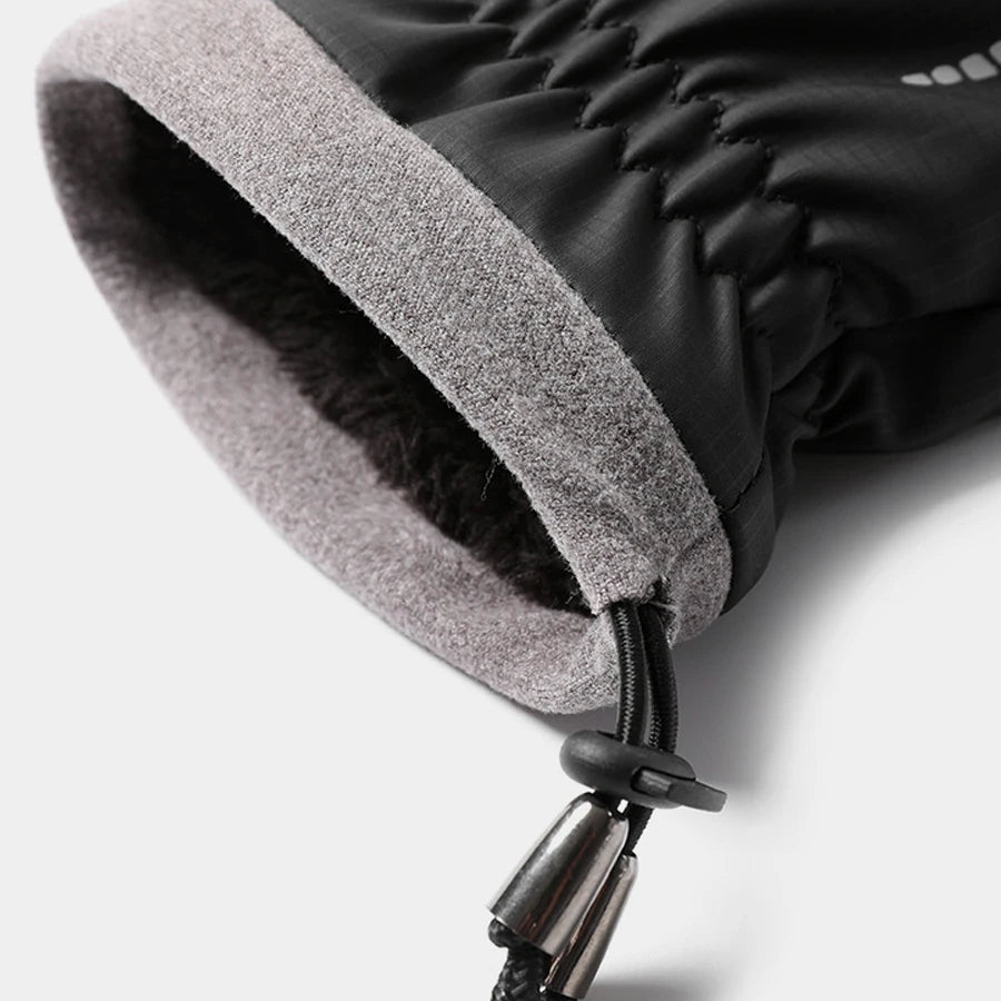 Gants d'hiver, coupe-vent, imperméables, en peluche, gants épais et chauds, équitation sportive, moto, écran tactile.