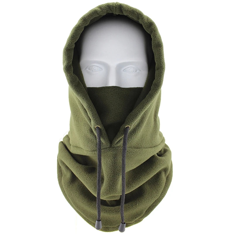 Cache-cou thermique d'hiver, cagoule polaire d'extérieur, écharpe, masque de ski, bonnet coupe-vent, garde au chaud