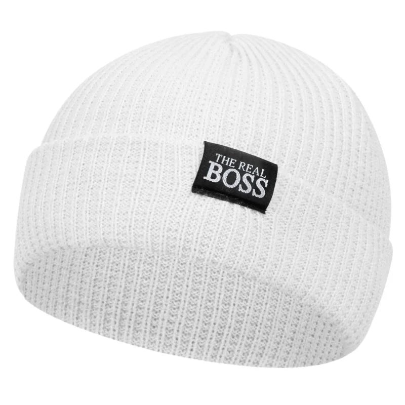 Bonnets unisexe avec étiquette de plusieurs sortes, chapeau chaud d'hiver, bonnet pour femmes et hommes.