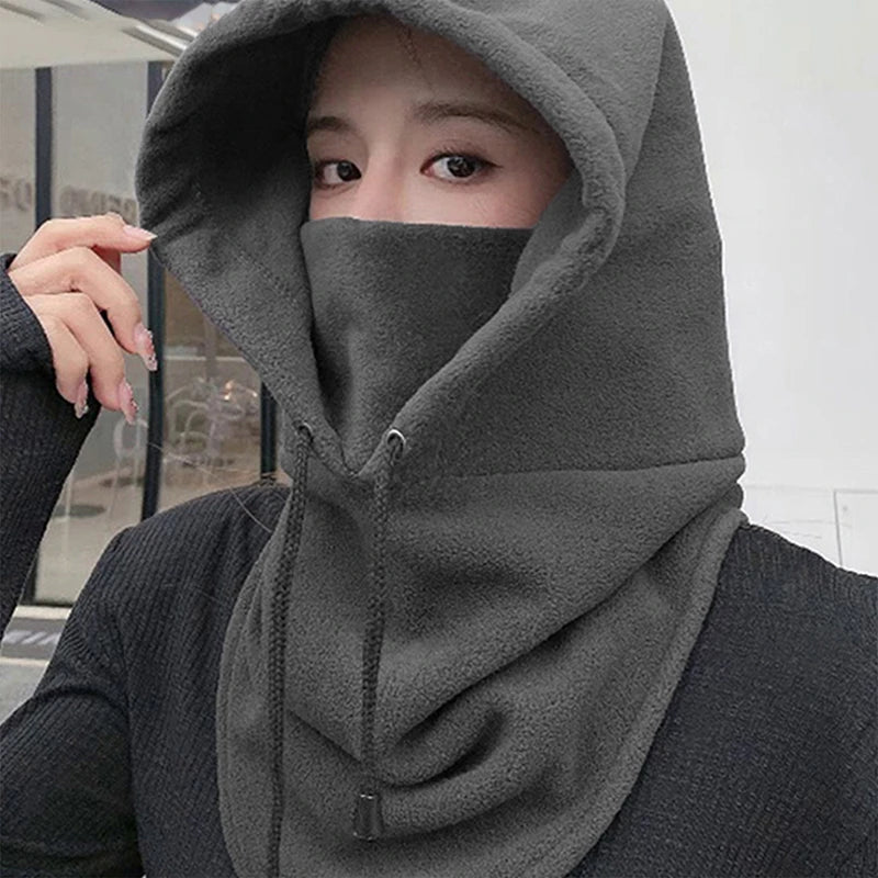 Cache-cou thermique d'hiver, cagoule polaire d'extérieur, écharpe, masque de ski, bonnet coupe-vent, garde au chaud