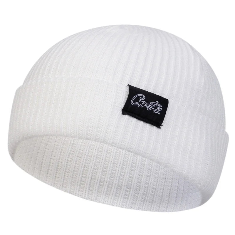 Bonnets unisexe avec étiquette de plusieurs sortes, chapeau chaud d'hiver, bonnet pour femmes et hommes.