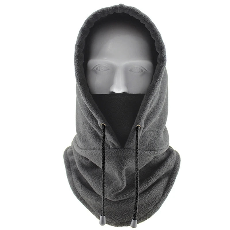Cache-cou thermique d'hiver, cagoule polaire d'extérieur, écharpe, masque de ski, bonnet coupe-vent, garde au chaud