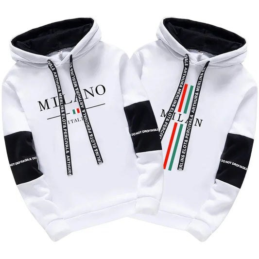 2025 nouveauté sweats à capuche Milano imprimé, toutes saisons.