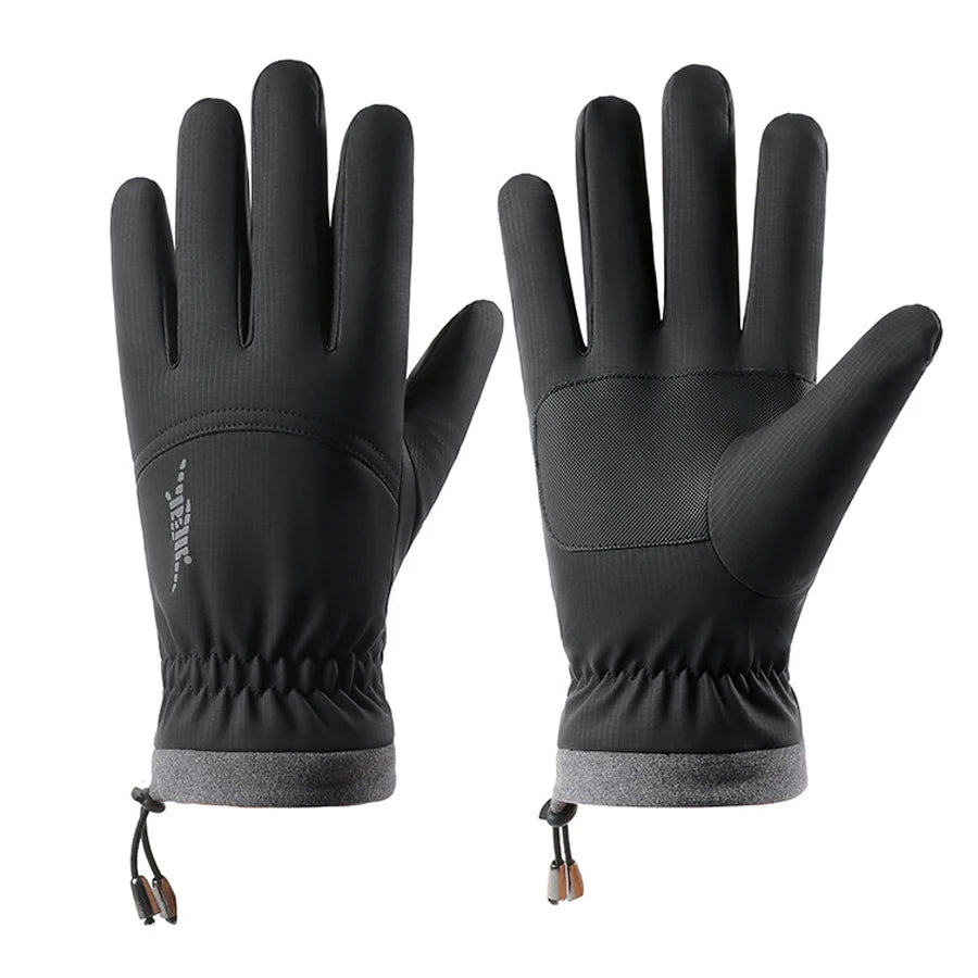 Gants d'hiver, coupe-vent, imperméables, en peluche, gants épais et chauds, équitation sportive, moto, écran tactile.