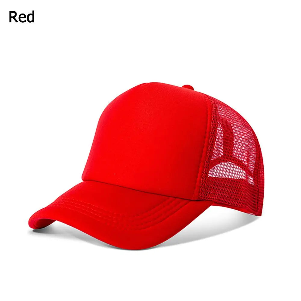 Casquette tendance, ajustable, visière plate, maille incurvée, pour homme et femme, décontractée, pour l'été