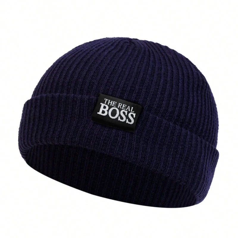 Bonnets unisexe avec étiquette de plusieurs sortes, chapeau chaud d'hiver, bonnet pour femmes et hommes.