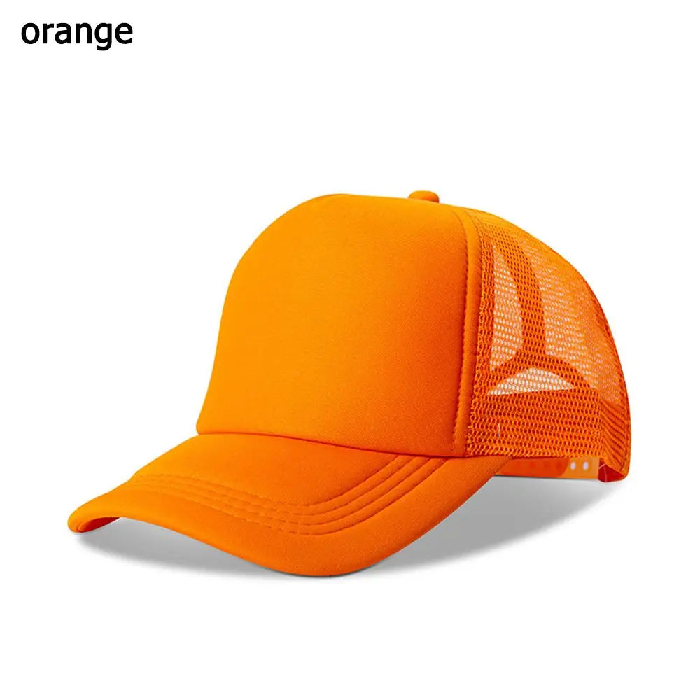 Casquette tendance, ajustable, visière plate, maille incurvée, pour homme et femme, décontractée, pour l'été