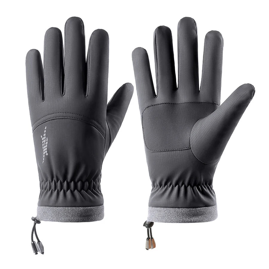 Gants d'hiver, coupe-vent, imperméables, en peluche, gants épais et chauds, équitation sportive, moto, écran tactile.