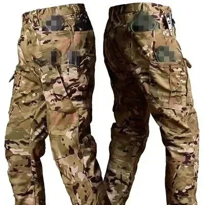 Pantalon tactique imperméable et chaud hiver coque souple spécial tactique