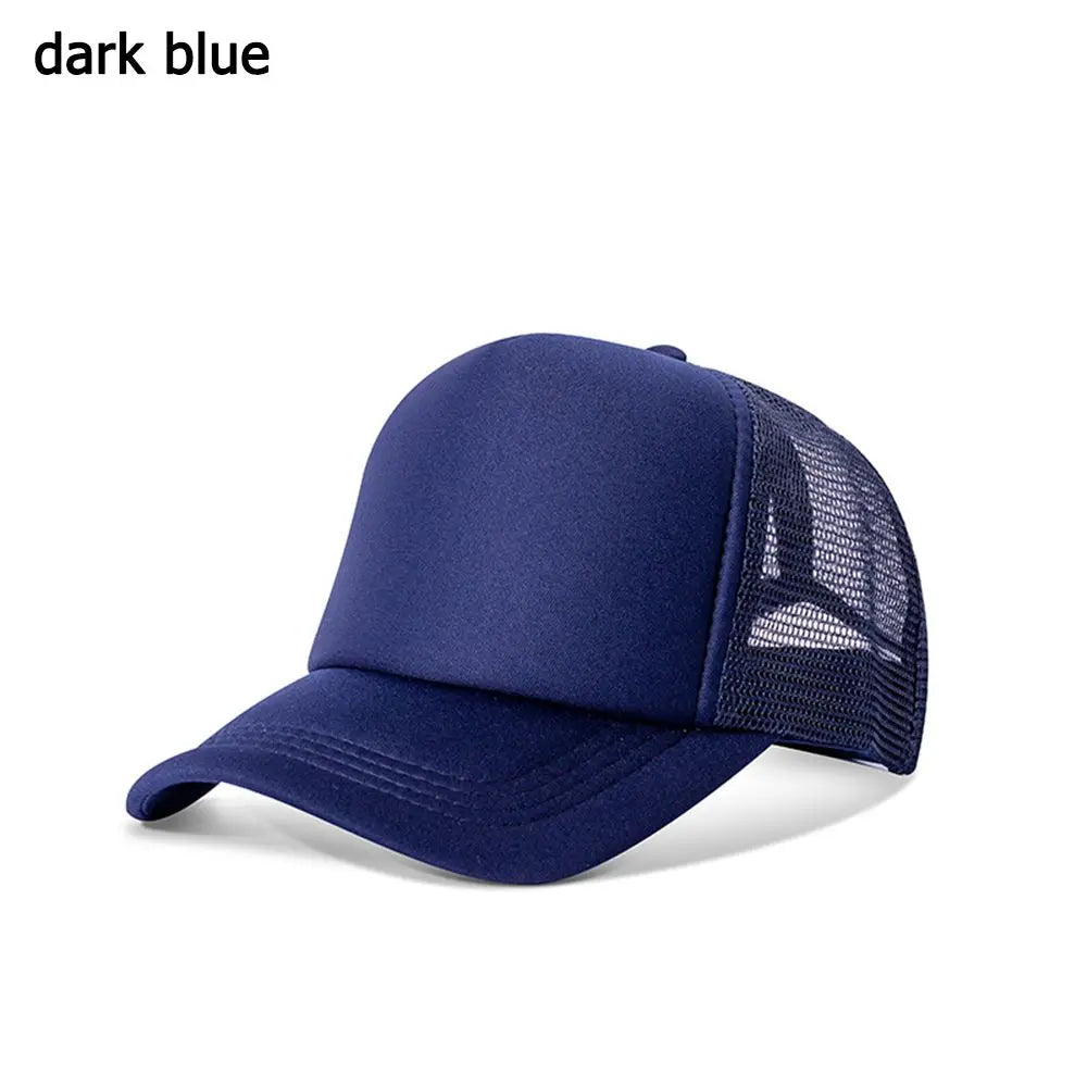 Casquette tendance, ajustable, visière plate, maille incurvée, pour homme et femme, décontractée, pour l'été