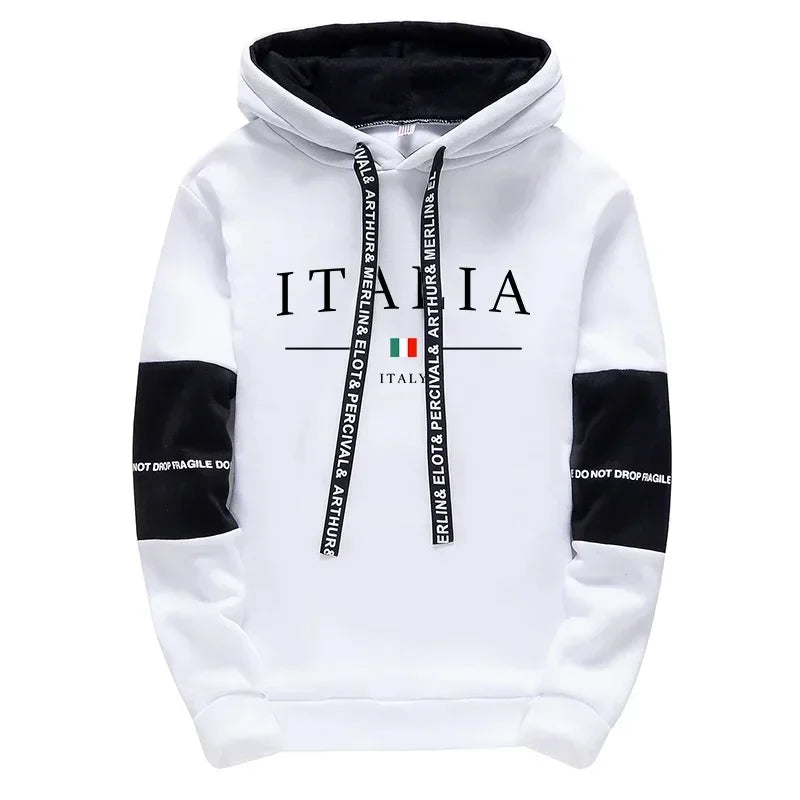 2025 nouveauté sweats à capuche mode Milano imprimé, toutes saisons, quotidien, sport, décontracté, pull Streetwear.