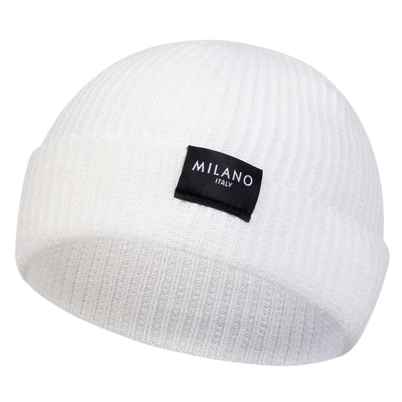 Bonnets unisexe avec étiquette de plusieurs sortes, chapeau chaud d'hiver, bonnet pour femmes et hommes.