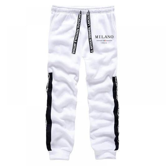 Survêtement imprimer Milano une pièce pantalons de survêtement décontracté, haute qualité automne hiver.