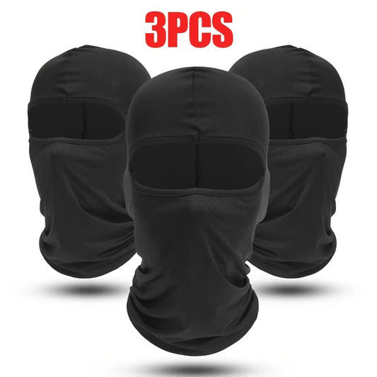 3 cagoules pour sport, séchage rapide, masque intégral, bonnets doux et respirants, doublure de casque de cyclisme, course à pied, randonnée, pêche ect..  PROMOTION -39%