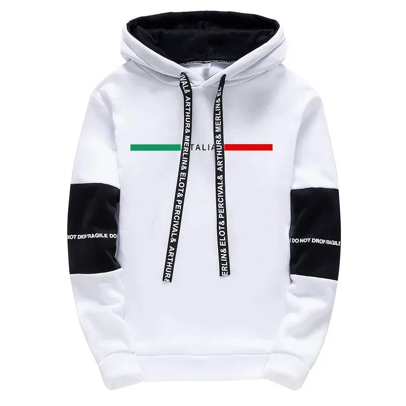 2025 New Fashion Milano Printed Hoodies, All Seasons, Daily, Sports, Casual, Streetwear Pullover.