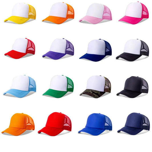 Casquette tendance, ajustable, visière plate, maille incurvée, pour homme et femme, décontractée, pour l'été
