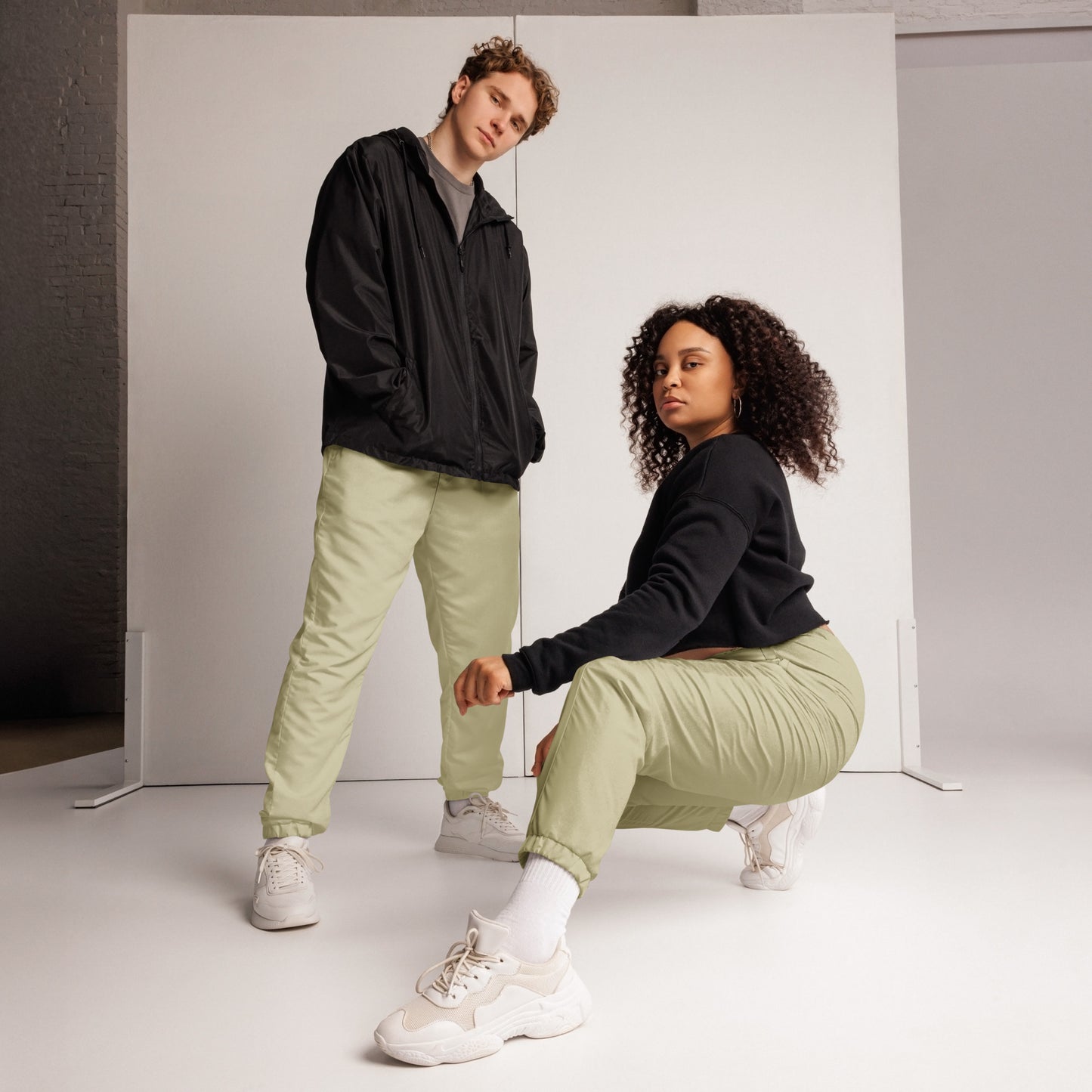 Pantalon de survêtement uni, plusieurs couleurs unisexe