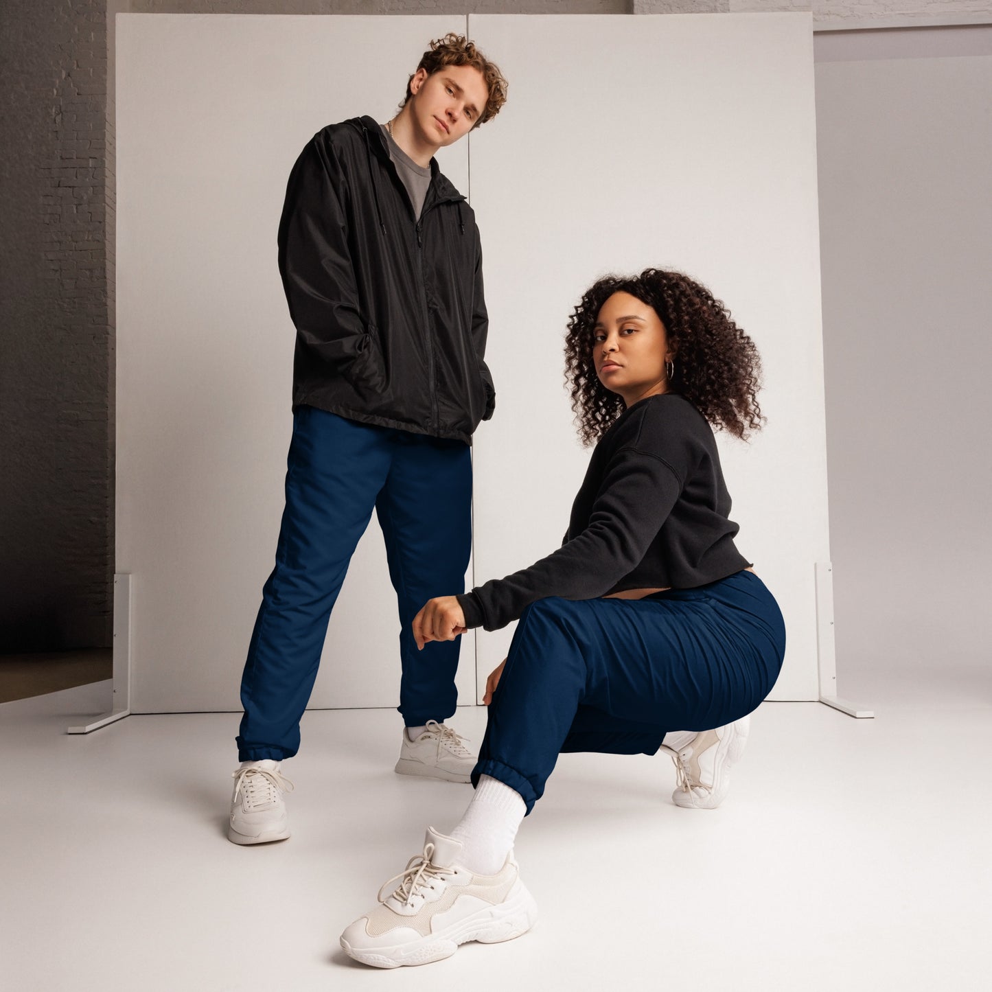Pantalon de survêtement uni, plusieurs couleurs unisexe