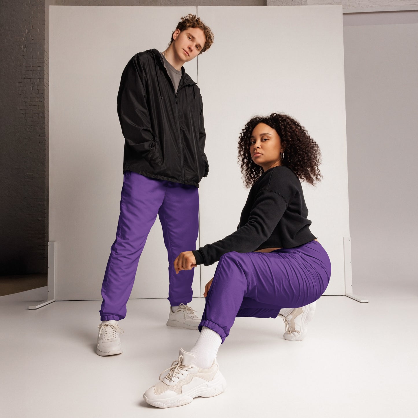 Pantalon de survêtement uni, plusieurs couleurs unisexe