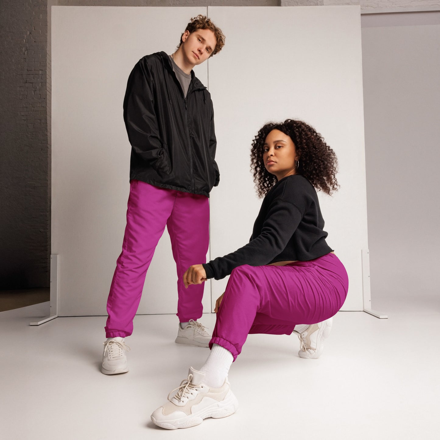 Pantalon de survêtement uni, plusieurs couleurs unisexe