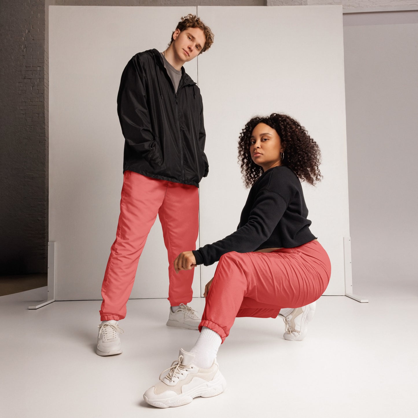 Pantalon de survêtement uni, plusieurs couleurs unisexe