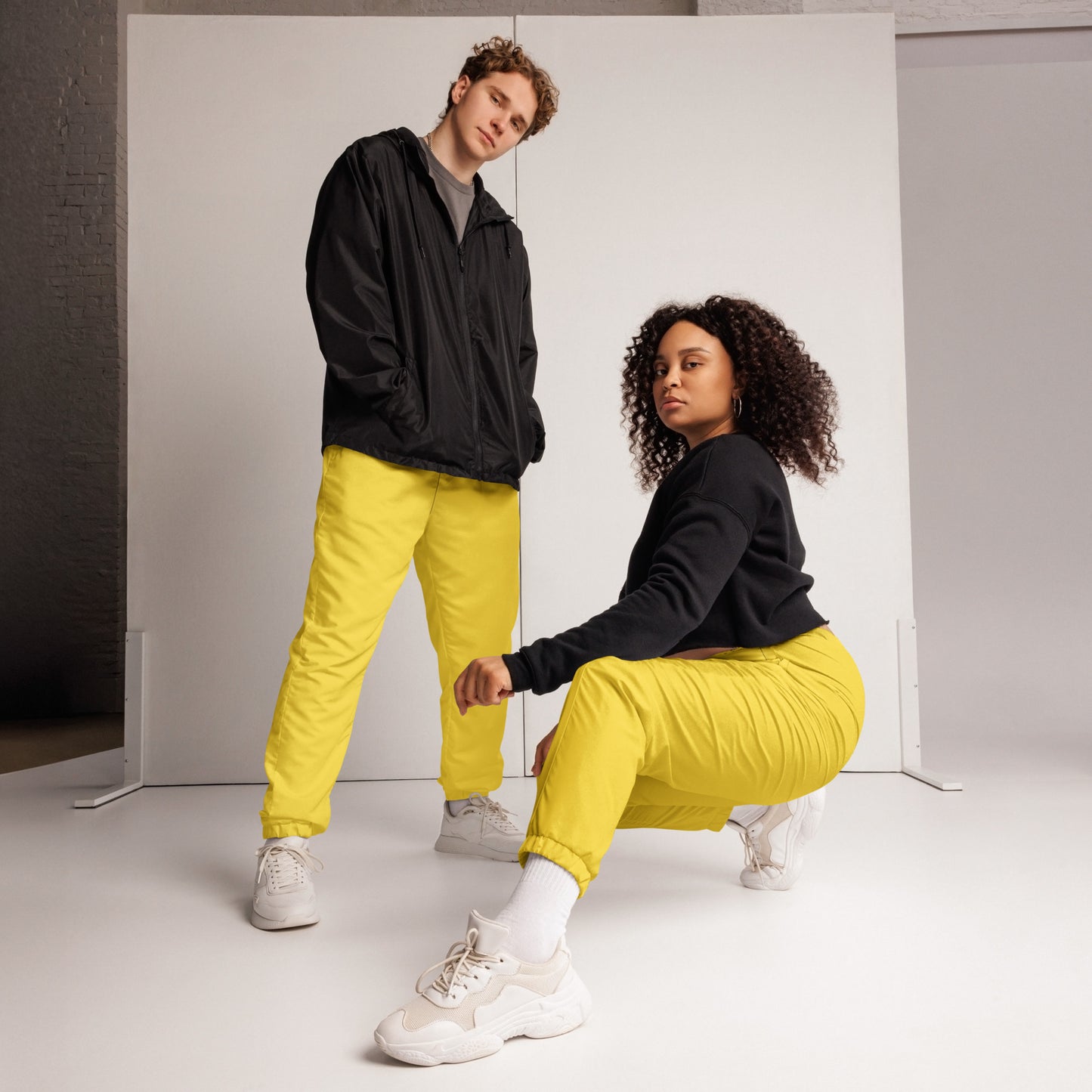 Pantalon de survêtement uni, plusieurs couleurs unisexe