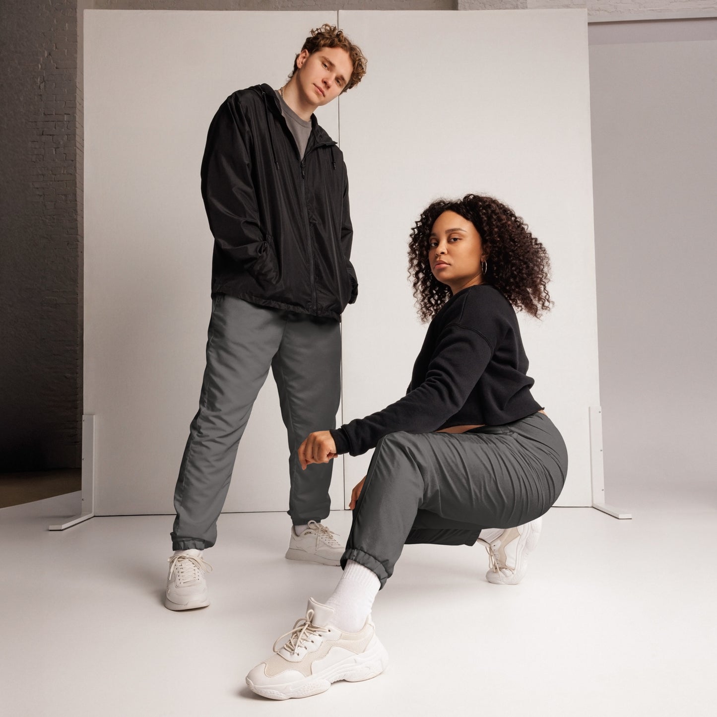 Pantalon de survêtement uni, plusieurs couleurs unisexe
