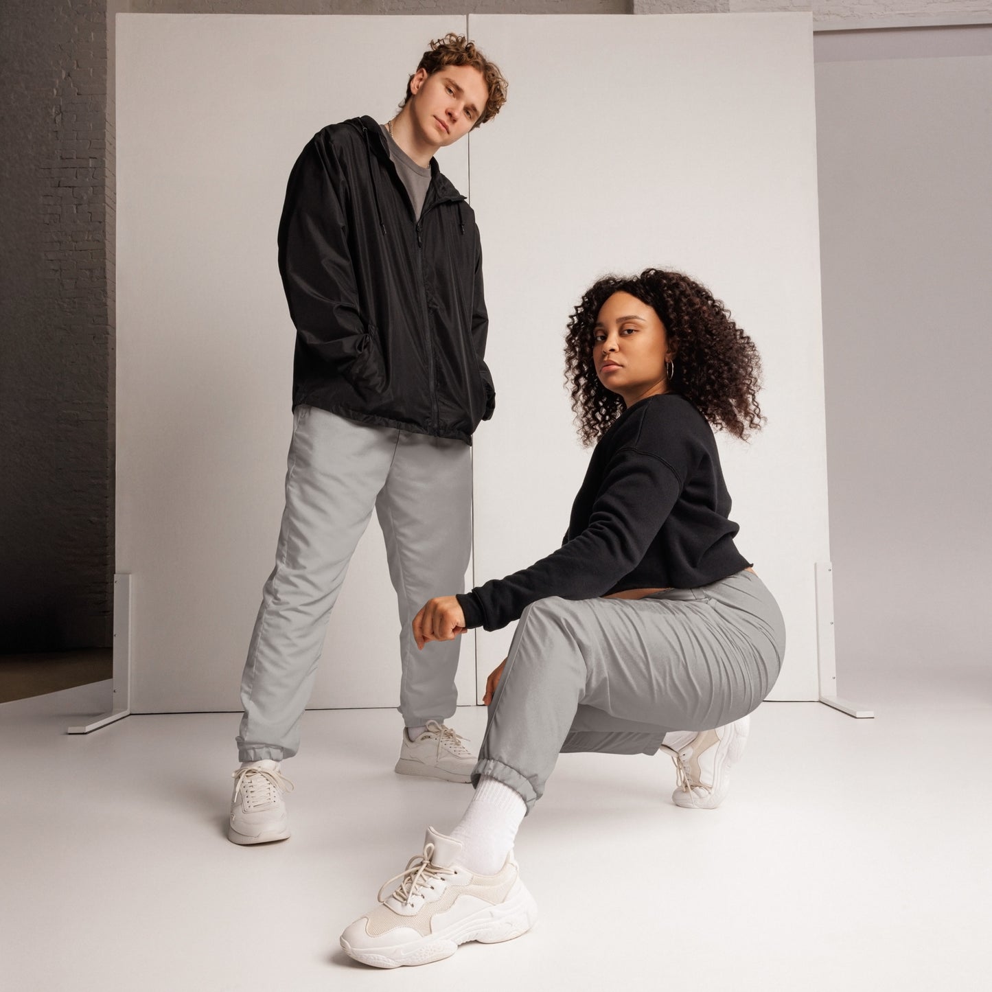 Pantalon de survêtement uni, plusieurs couleurs unisexe