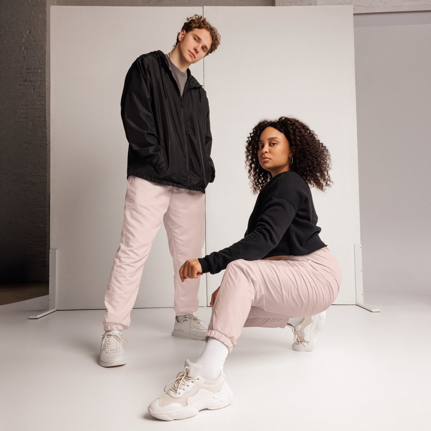 Pantalon de survêtement uni, plusieurs couleurs unisexe