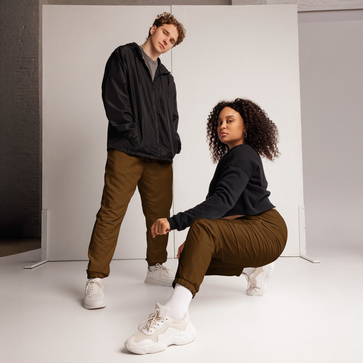Pantalon de survêtement uni, plusieurs couleurs unisexe