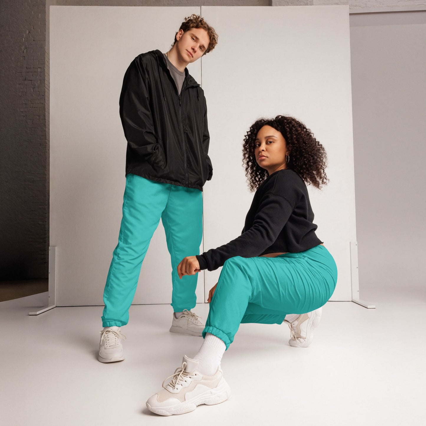 Pantalon de survêtement uni, plusieurs couleurs unisexe