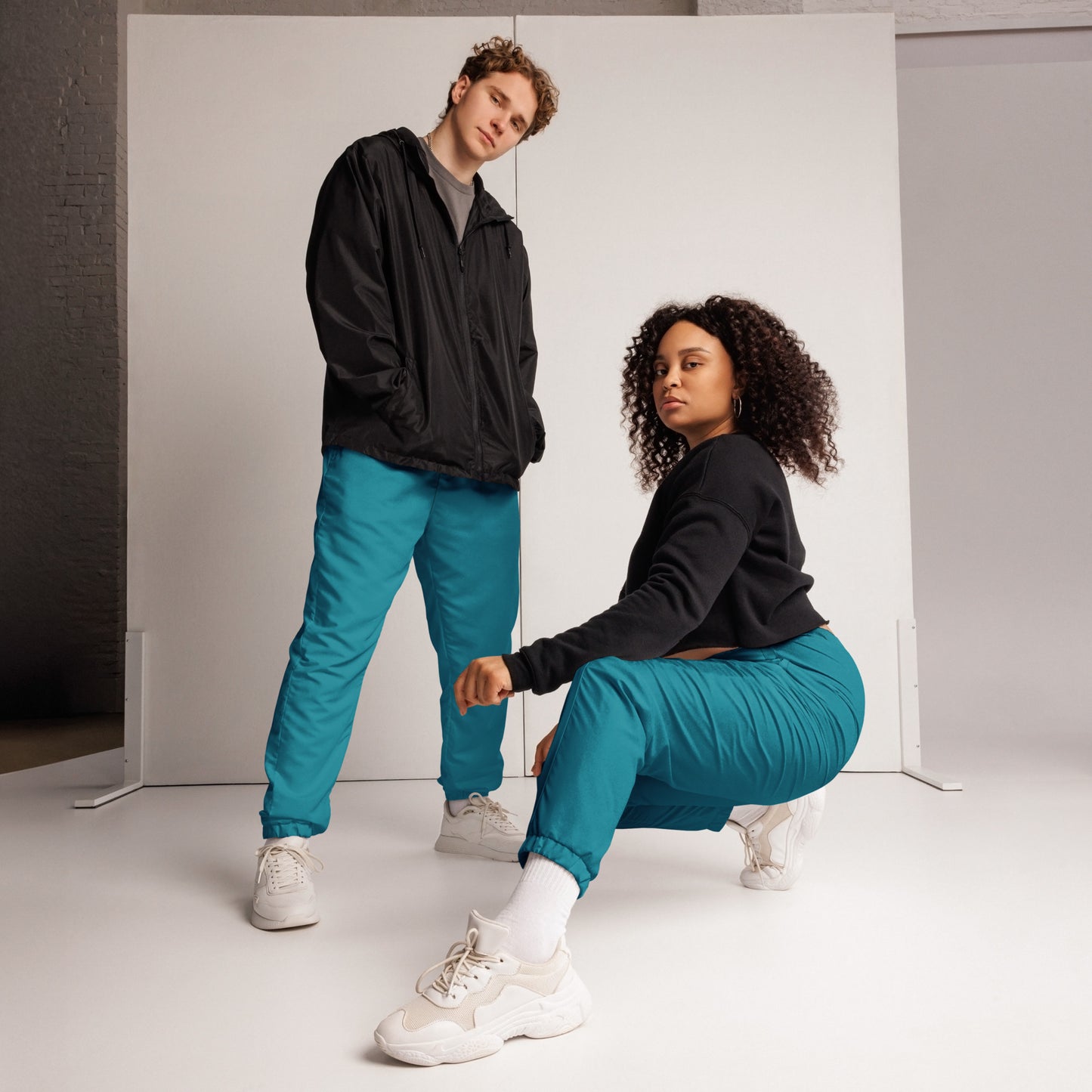Pantalon de survêtement uni, plusieurs couleurs unisexe