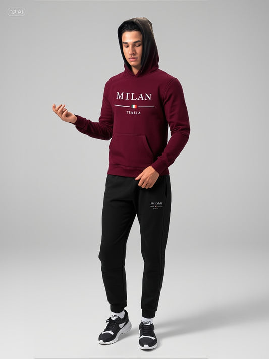 Ensemble survêtement chaud, sweet à capuche et pantalons de survêtement confortables au quotidien