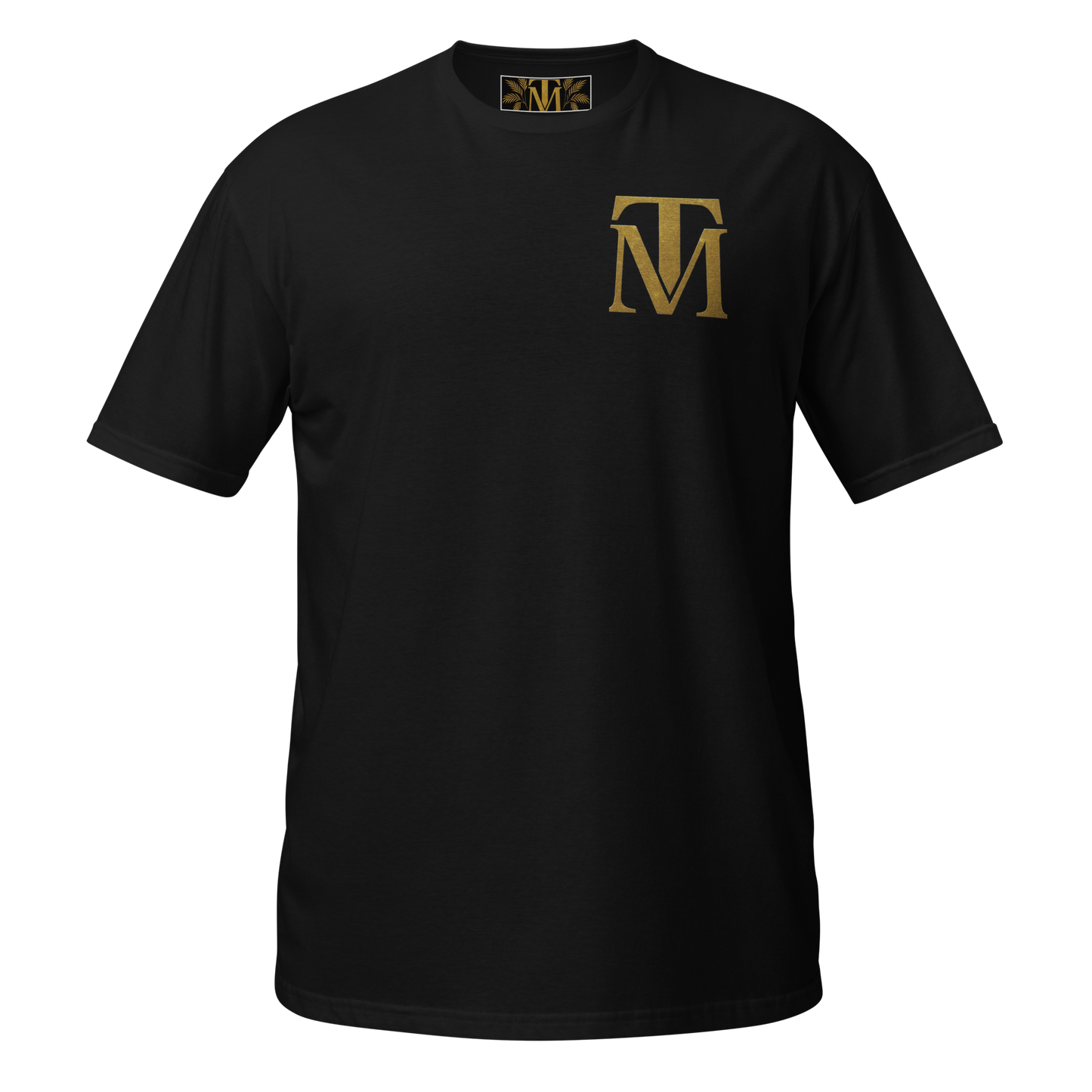 T-shirt Unisexe Premium Brodé à l’Avant TM & Impression DTG à l’Arrière – Tito Milano