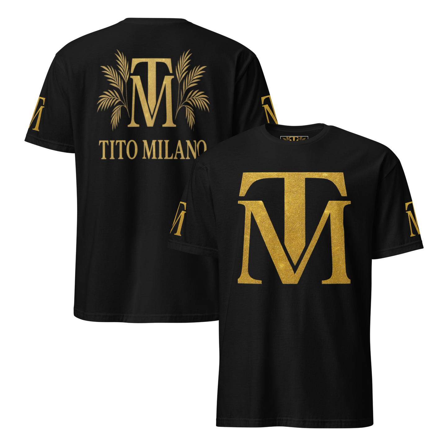 T-Shirt Premium Tito Milano – Impression Haute Définition unisexe à Manches Courtes TM