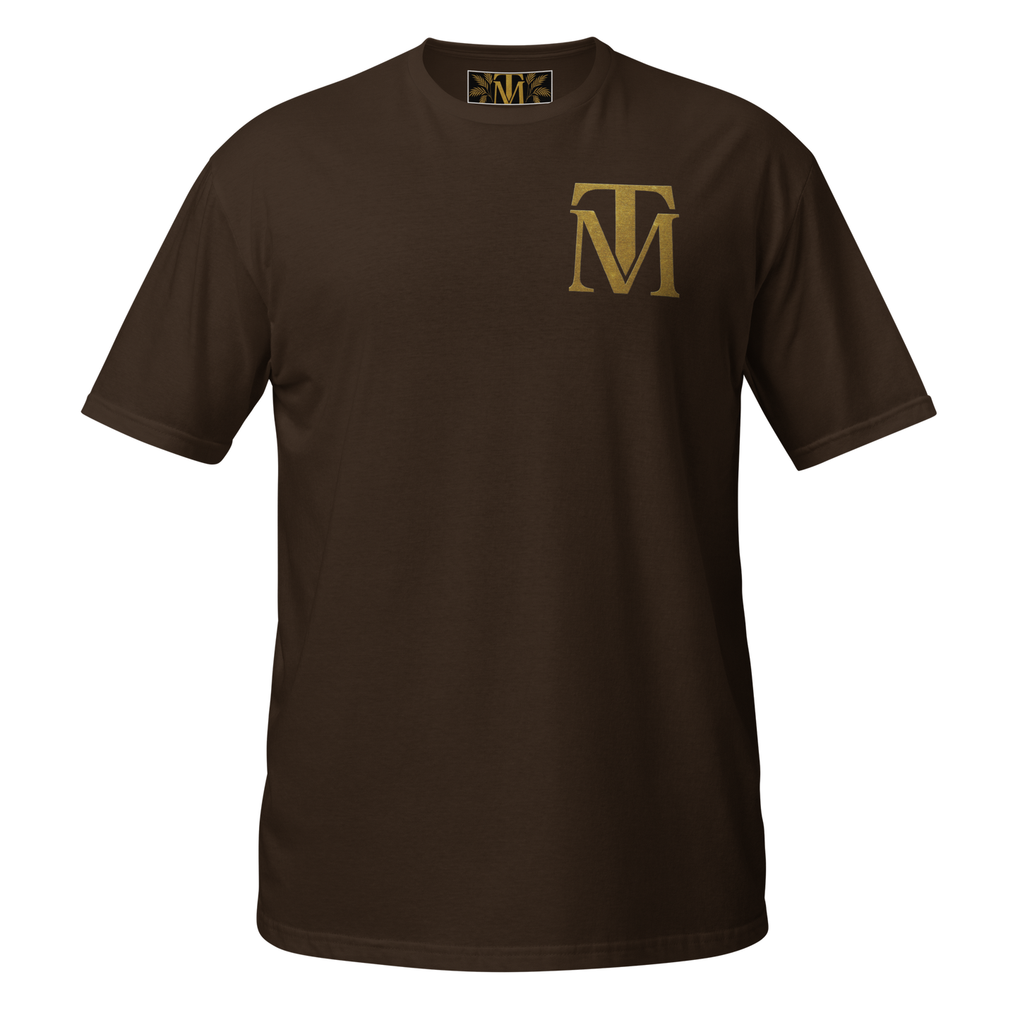 T-shirt Unisexe Premium Brodé à l’Avant TM & Impression DTG à l’Arrière – Tito Milano