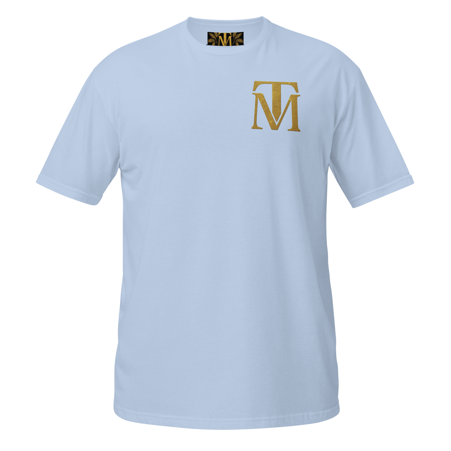 T-shirt Unisexe Premium Brodé à l’Avant TM & Impression DTG à l’Arrière – Tito Milano