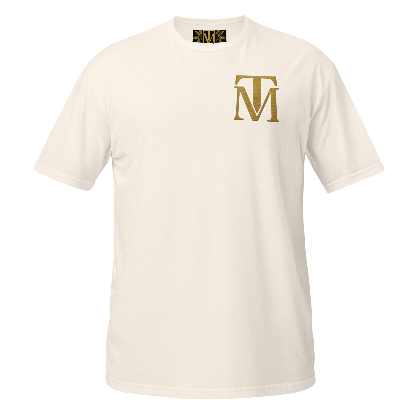 T-shirt Unisexe Premium Brodé à l’Avant TM & Impression DTG à l’Arrière – Tito Milano