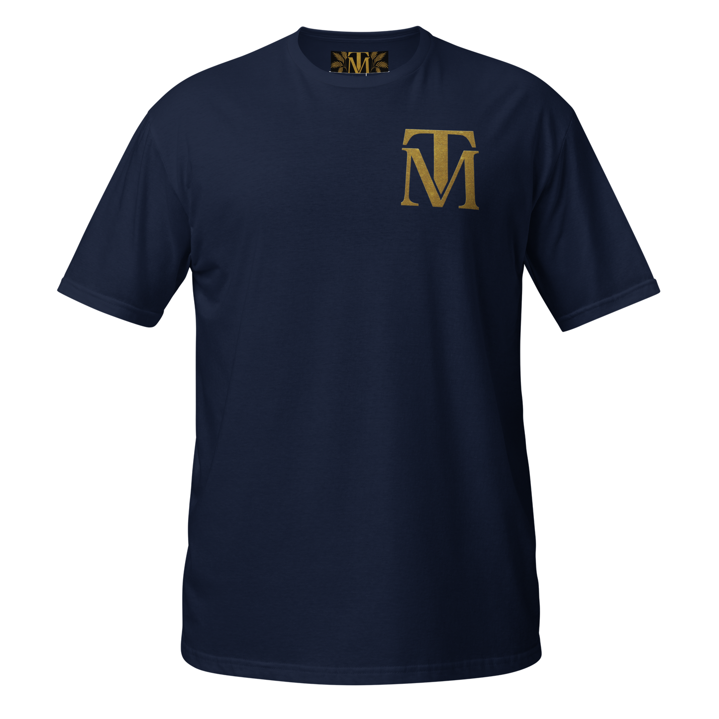 T-shirt Unisexe Premium Brodé à l’Avant TM & Impression DTG à l’Arrière – Tito Milano