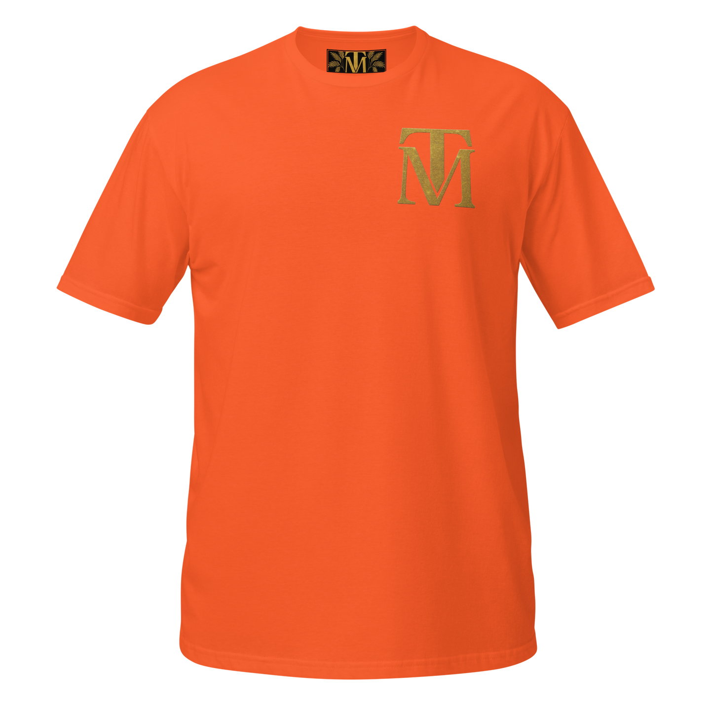 T-shirt Unisexe Premium Brodé à l’Avant TM & Impression DTG à l’Arrière – Tito Milano