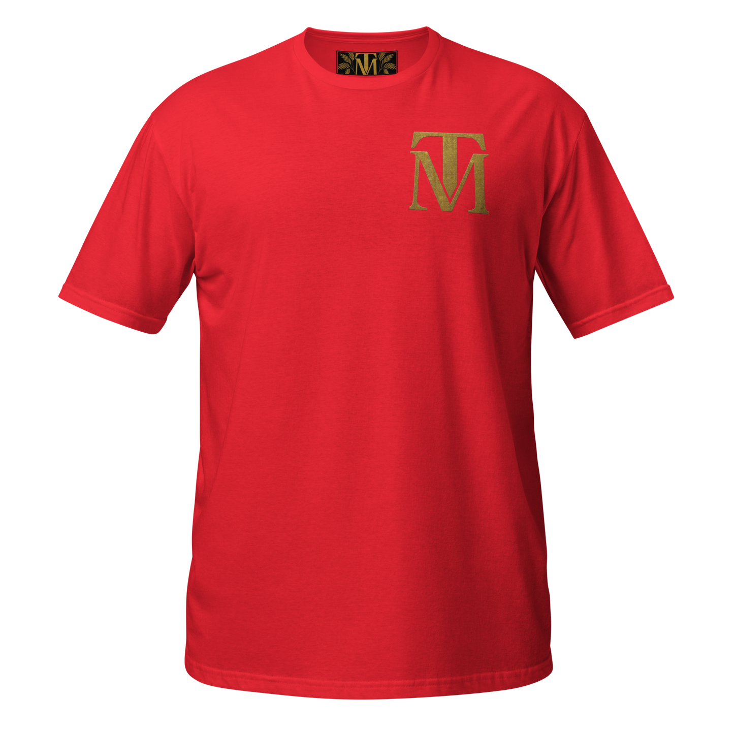 T-shirt Unisexe Premium Brodé à l’Avant TM & Impression DTG à l’Arrière – Tito Milano