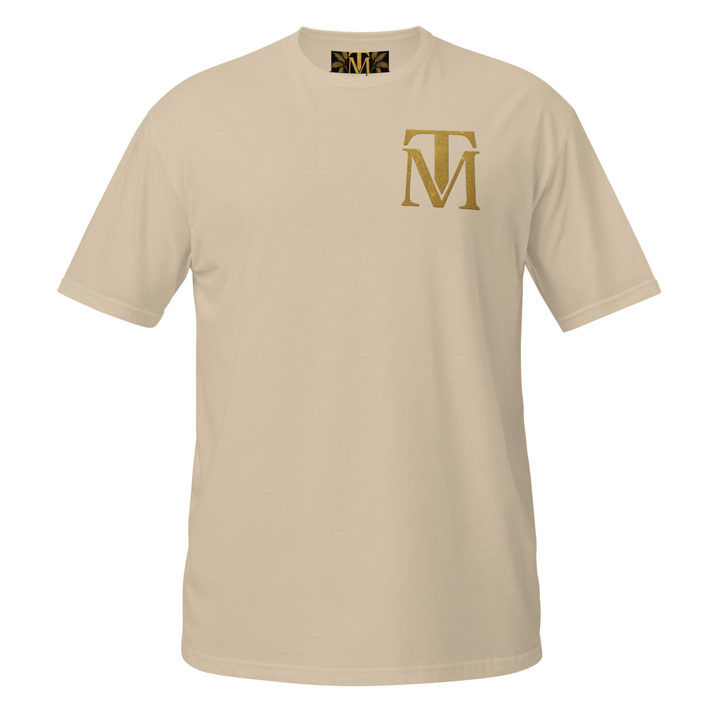 T-shirt Unisexe Premium Brodé à l’Avant TM & Impression DTG à l’Arrière – Tito Milano