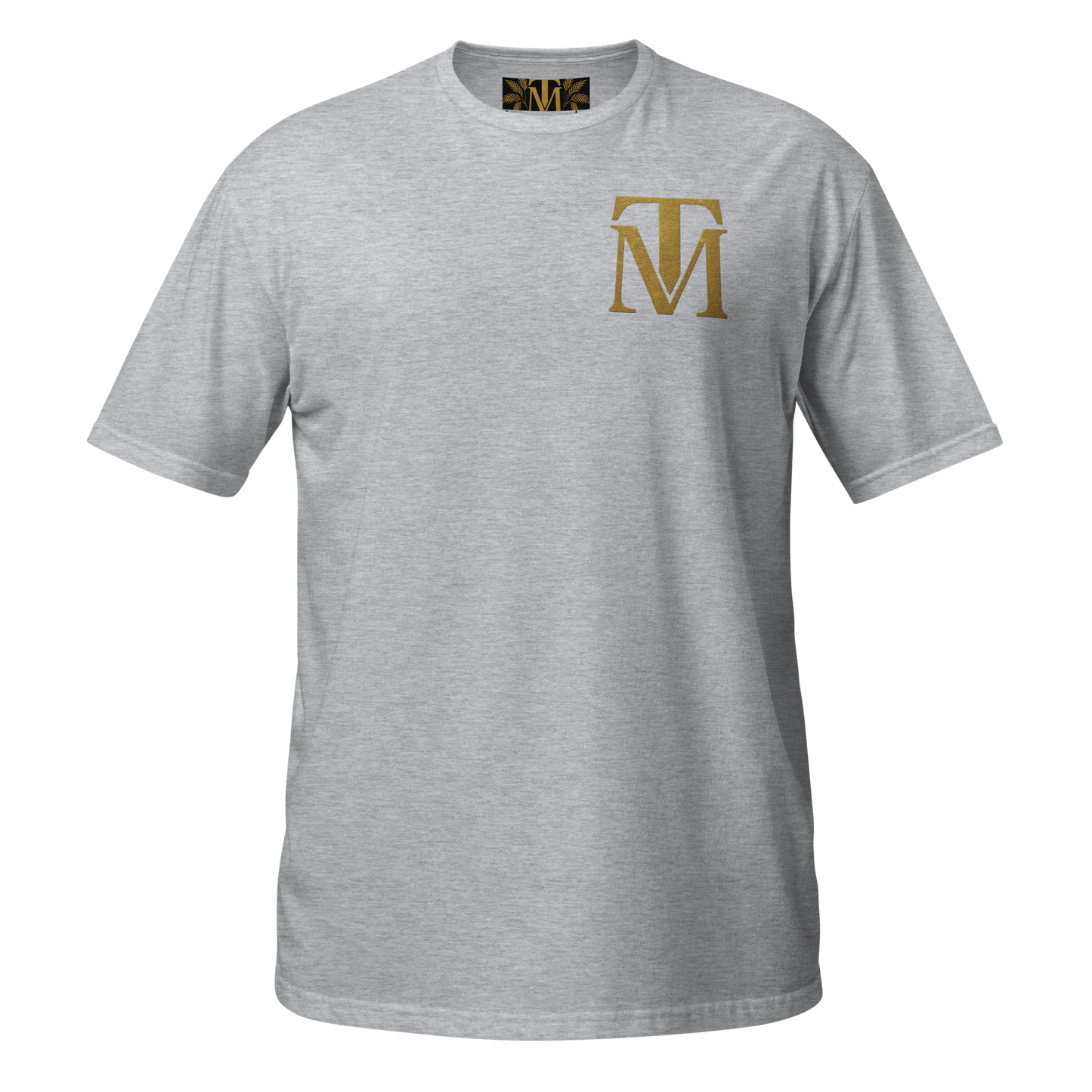 T-shirt Unisexe Premium Brodé à l’Avant TM & Impression DTG à l’Arrière – Tito Milano
